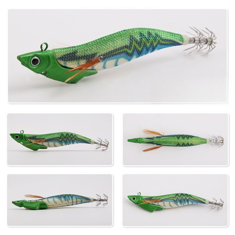 Fishing Equipment Clearance - 1 Buah Umpan Pancing Cumi-cumi Kayu