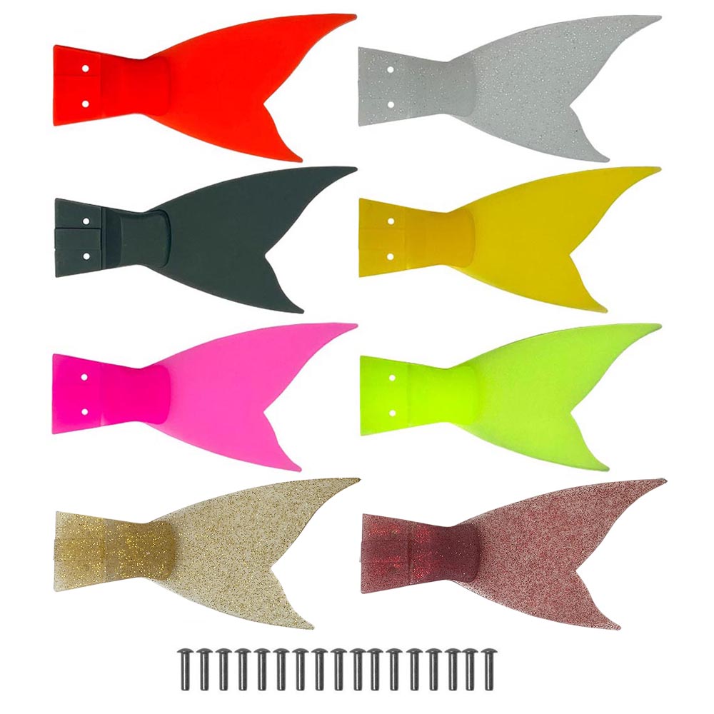 Fishing Equipment Japan - 6 Buah Ekor Cadangan Umpan Sambung