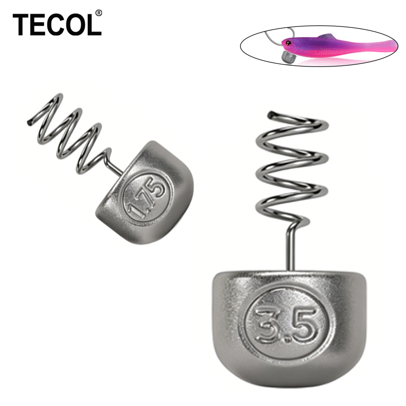 Fishing Equipment Tackle - Pemberat Spiral TECOL 1G 1.75G 2.7G