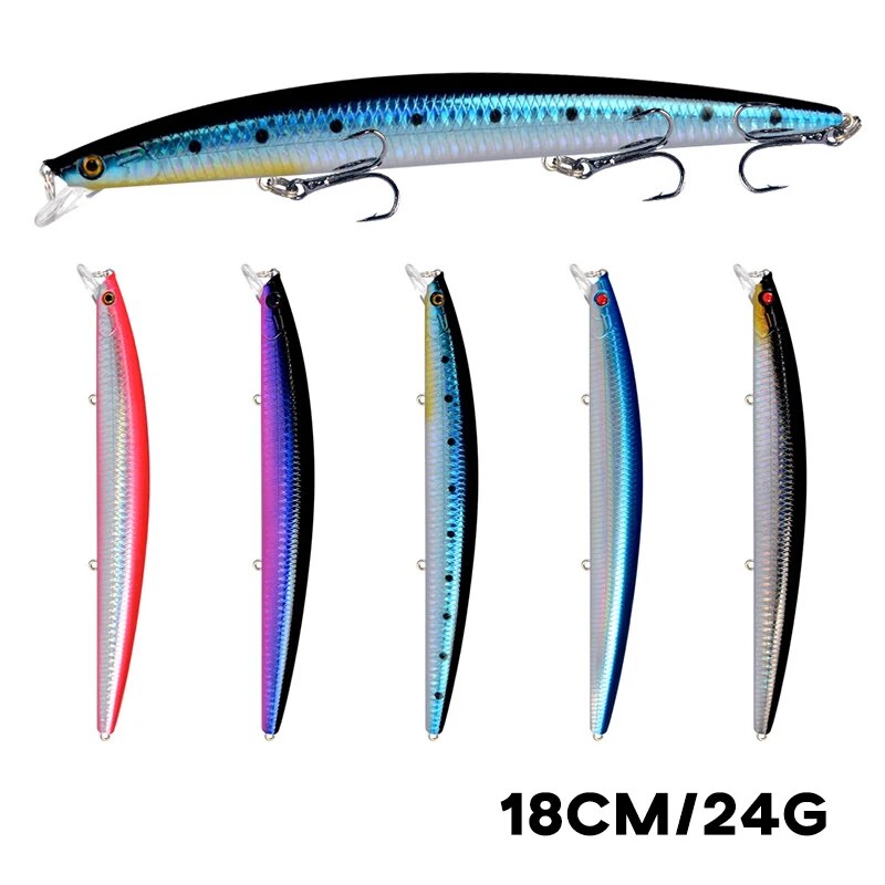 Fishing Equipment Bait - Minnow umpan pancing buatan Laser, umpan