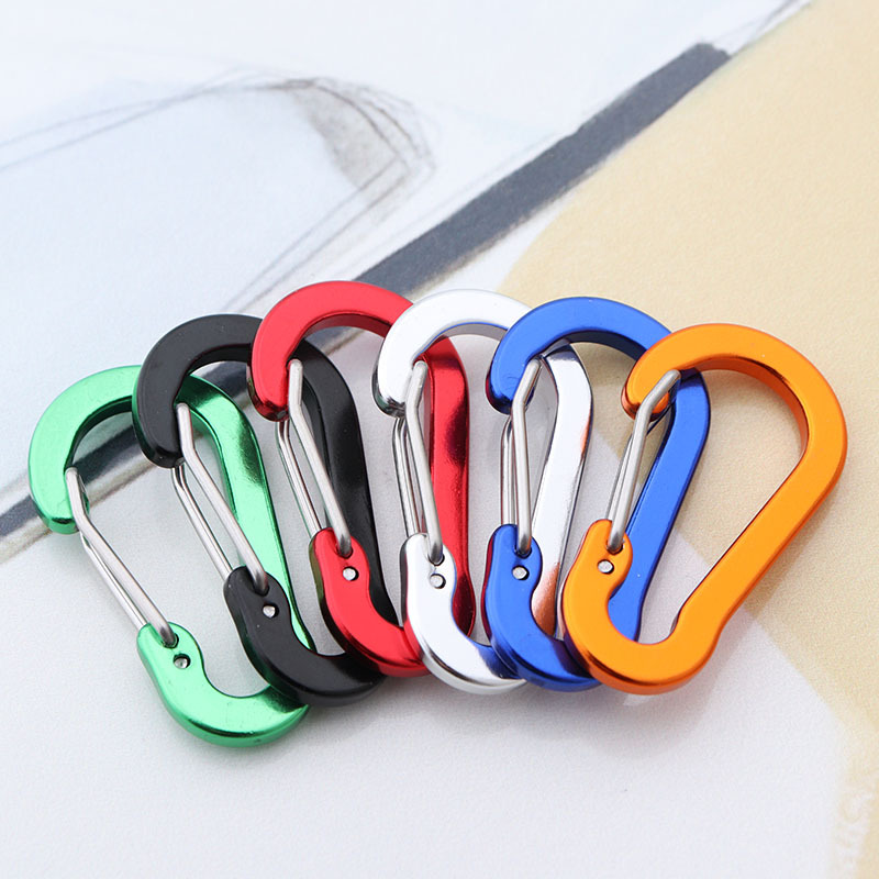 Fishing Equipment Carp - 6 Buah Karabiner Gantungan Kunci Gantungan