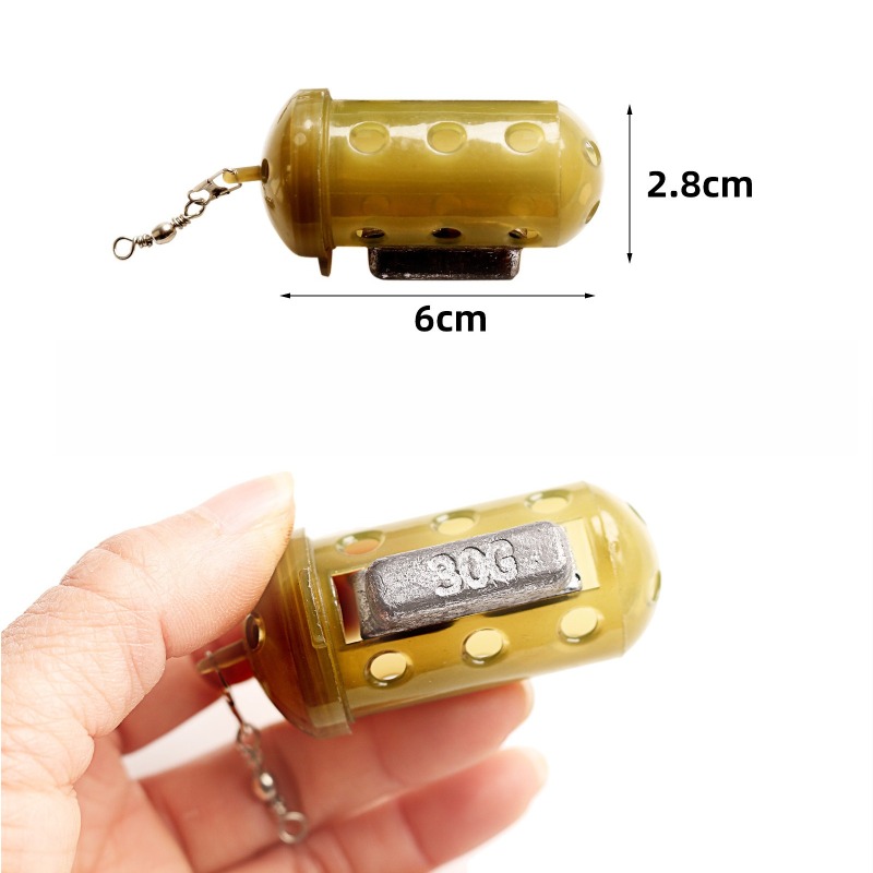 Fishing Equipment Bait - 6PCS Set Alat Pemberi Umpan Ikan
