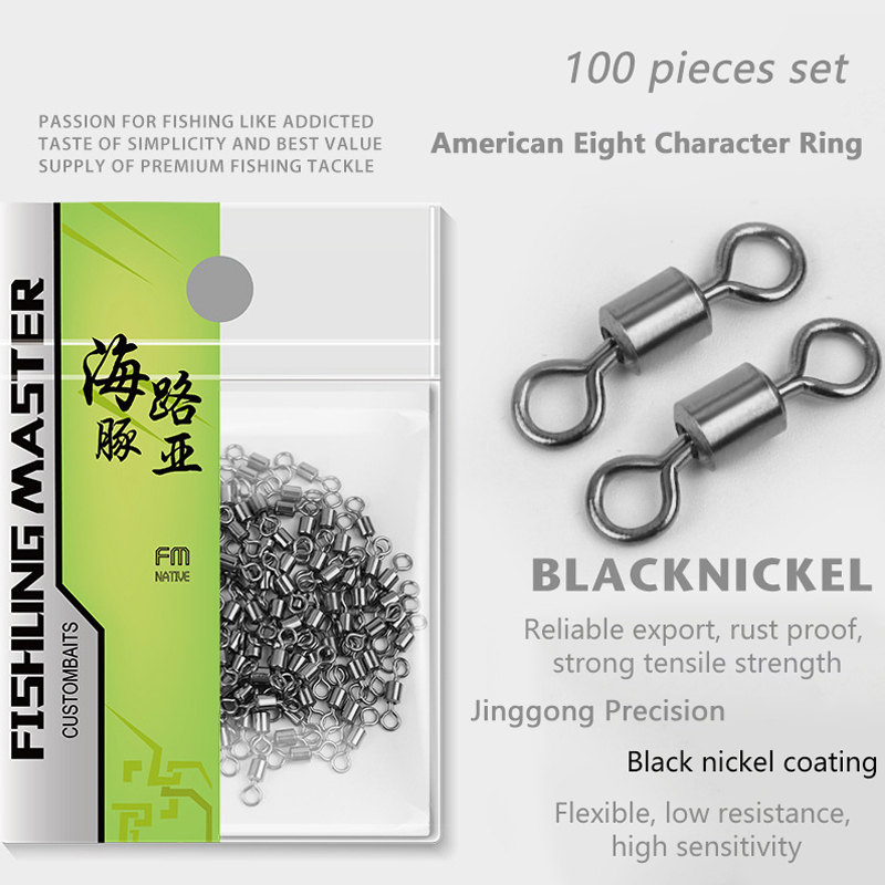 Fishing Equipment Tackle - ★ ▲ 100 Buah Swivel Pancing