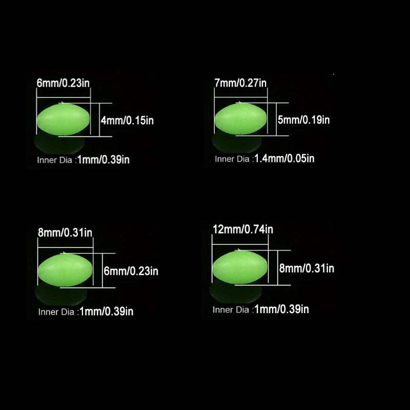 100pcs/lot Manik-manik Pancing - Fishing Equipment Tackle ulasan dan harga