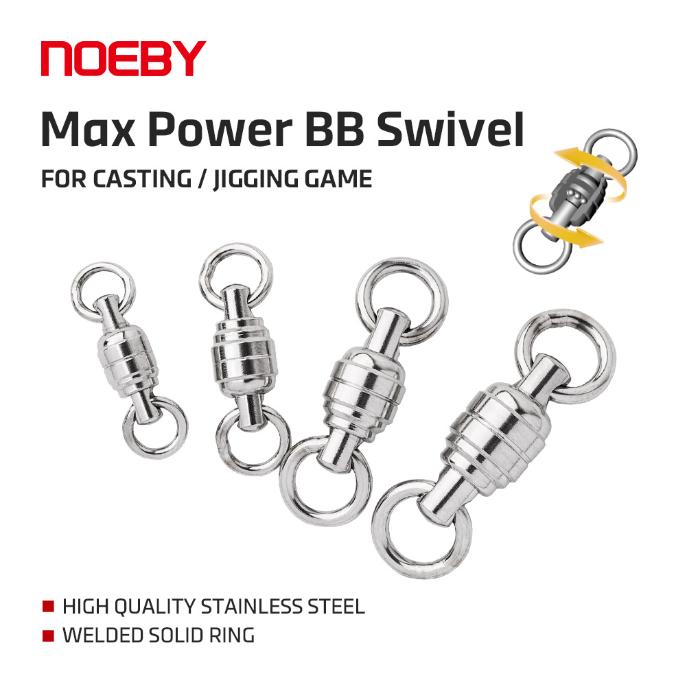 NOEBY Max Power BB Putar Cinci - Fishing Equipment Tackle ulasan dan harga