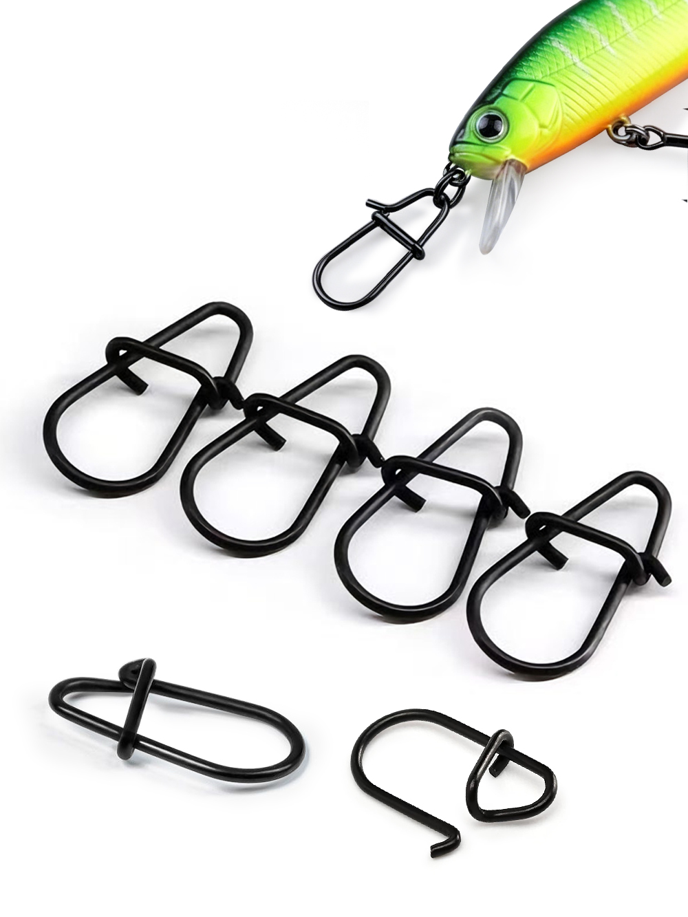 GOBAIT 100Pcs Konektor Putar B - Fishing Equipment Tackle ulasan dan harga