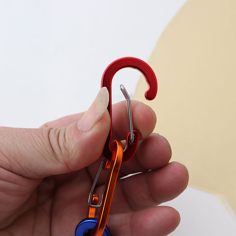 6 Buah Karabiner Gantungan Kun - Fishing Equipment Carp ulasan dan harga