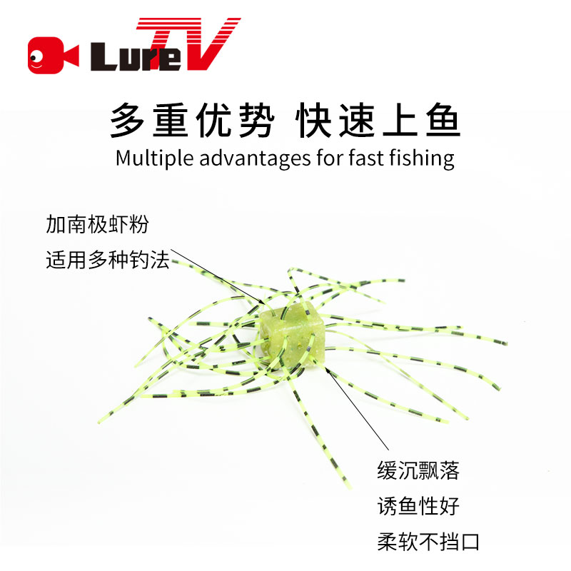 Lurettv OSP umpan dadu karet u - Fishing Equipment Japan ulasan dan harga